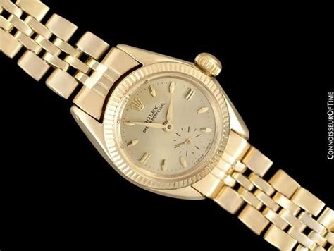 rolex womens oyster gold|pre owned rolex oyster perpetual.